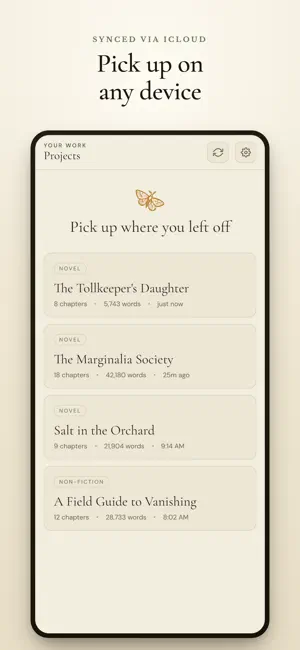 bookmoth screenshot 2