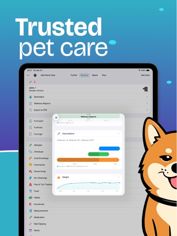 FurPal: Dog Health & Training iPad screenshot