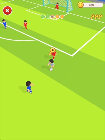 Mini Soccer-Goal Rush iPad screenshot