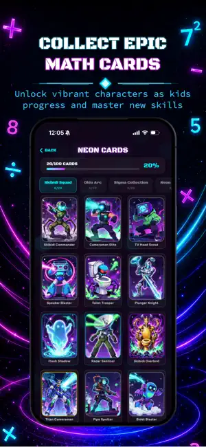 Neon Math: Arcade Fun Learning screenshot 2