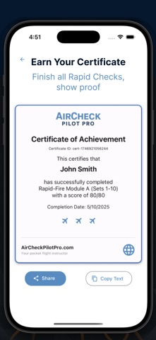 AirCheck Pilot Pro screenshot