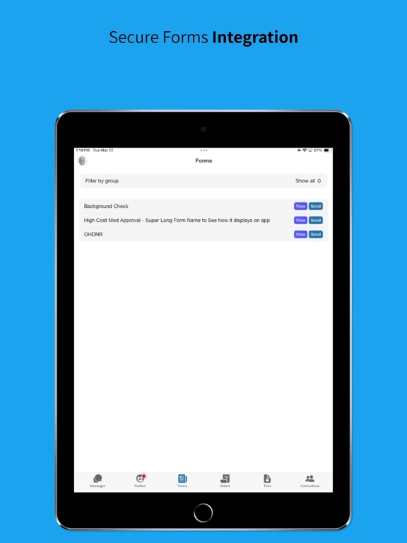 ProText LTC iPad screenshot 5 - Medical app