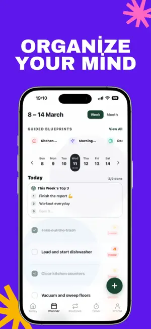ADHD Planner For Adults & Quiz screenshot 3