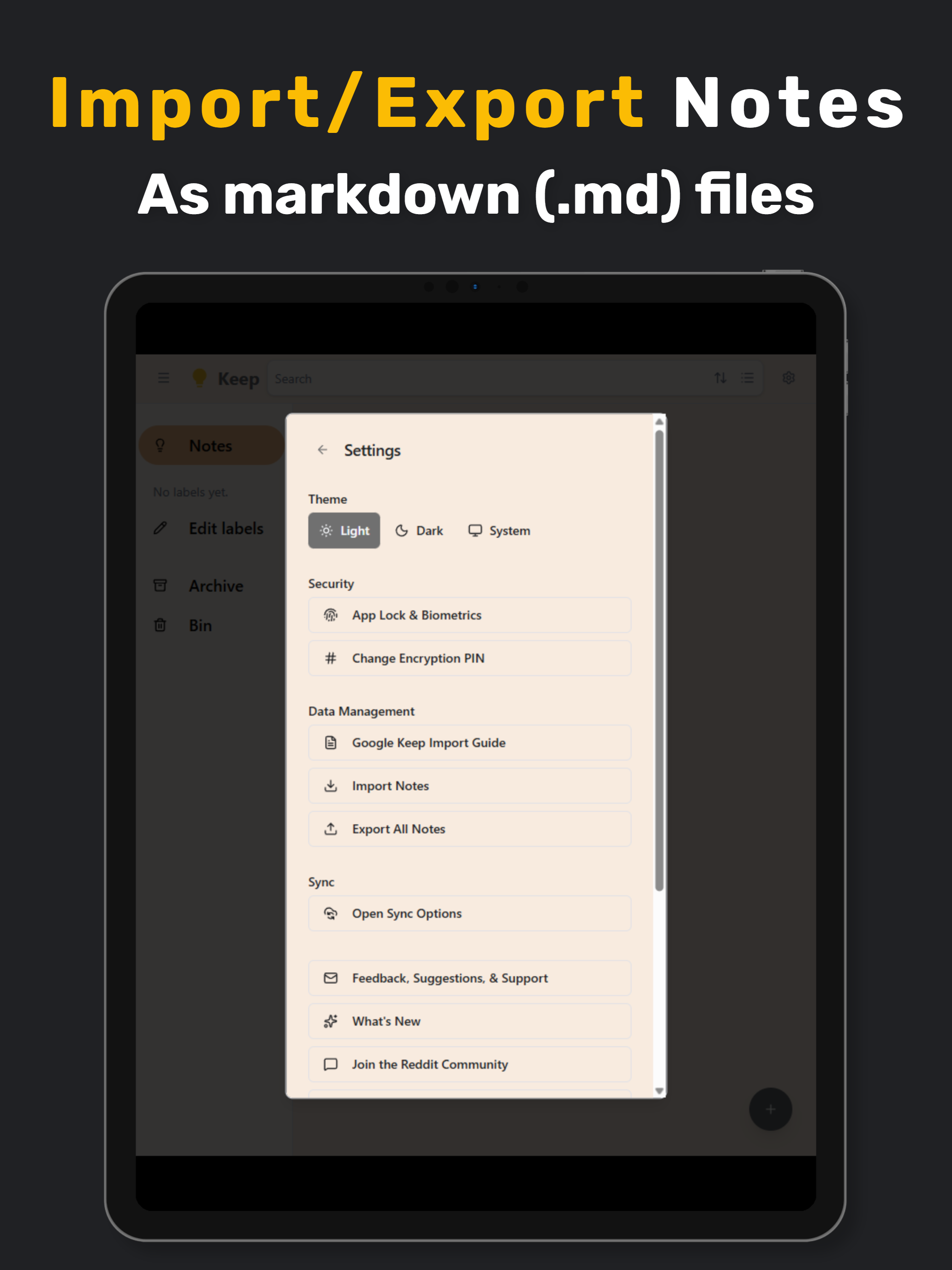 Open Keep screenshot 11