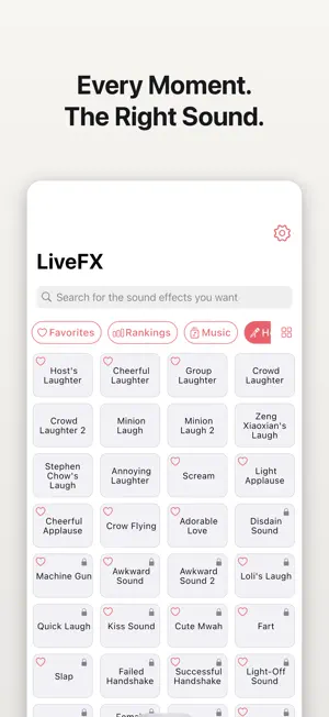 LiveFX: Soundboard & Sounds screenshot 1