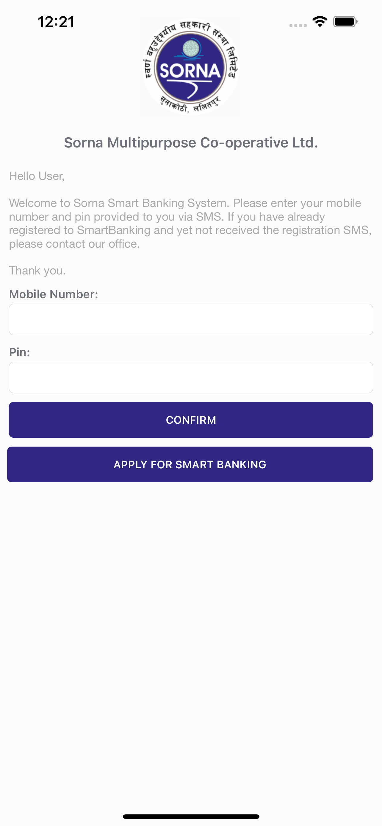 Sorna Smart Banking