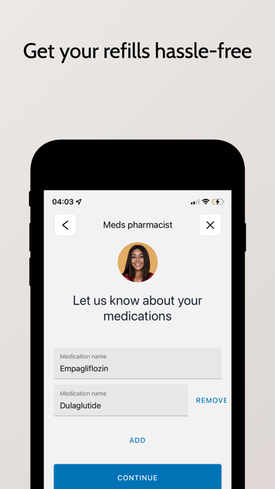 MEDS Rx - Pharmacy delivered Screenshot