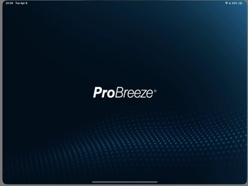 Pro Breeze iPad screenshot 1