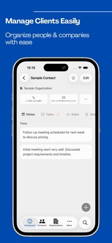 (Simple)CRM - Client Tracker screenshot