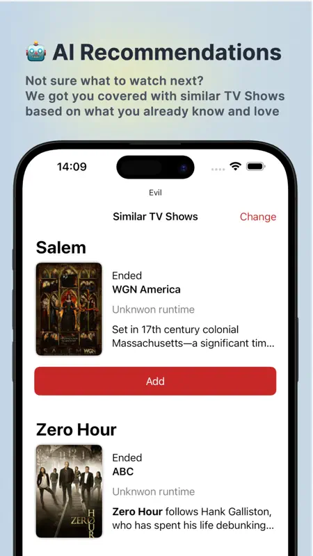 TV Show Tracker - TV Club screenshot 2 of 5