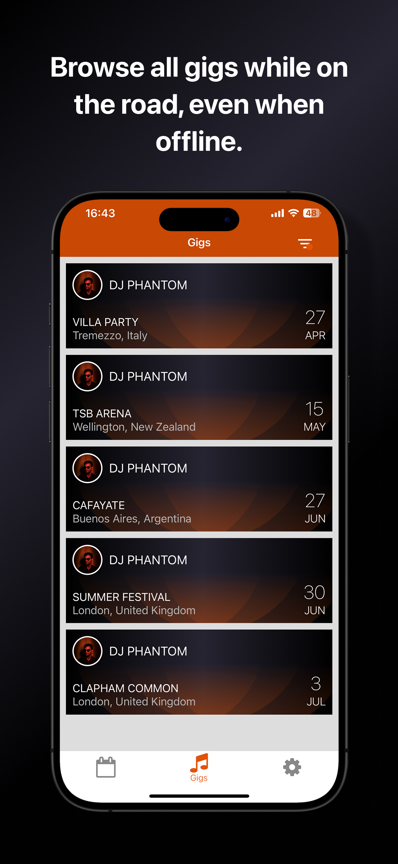 NTRP Live, Touring, Travel