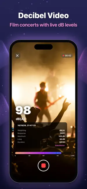 SonoMeter: Decibel Meter screenshot 2