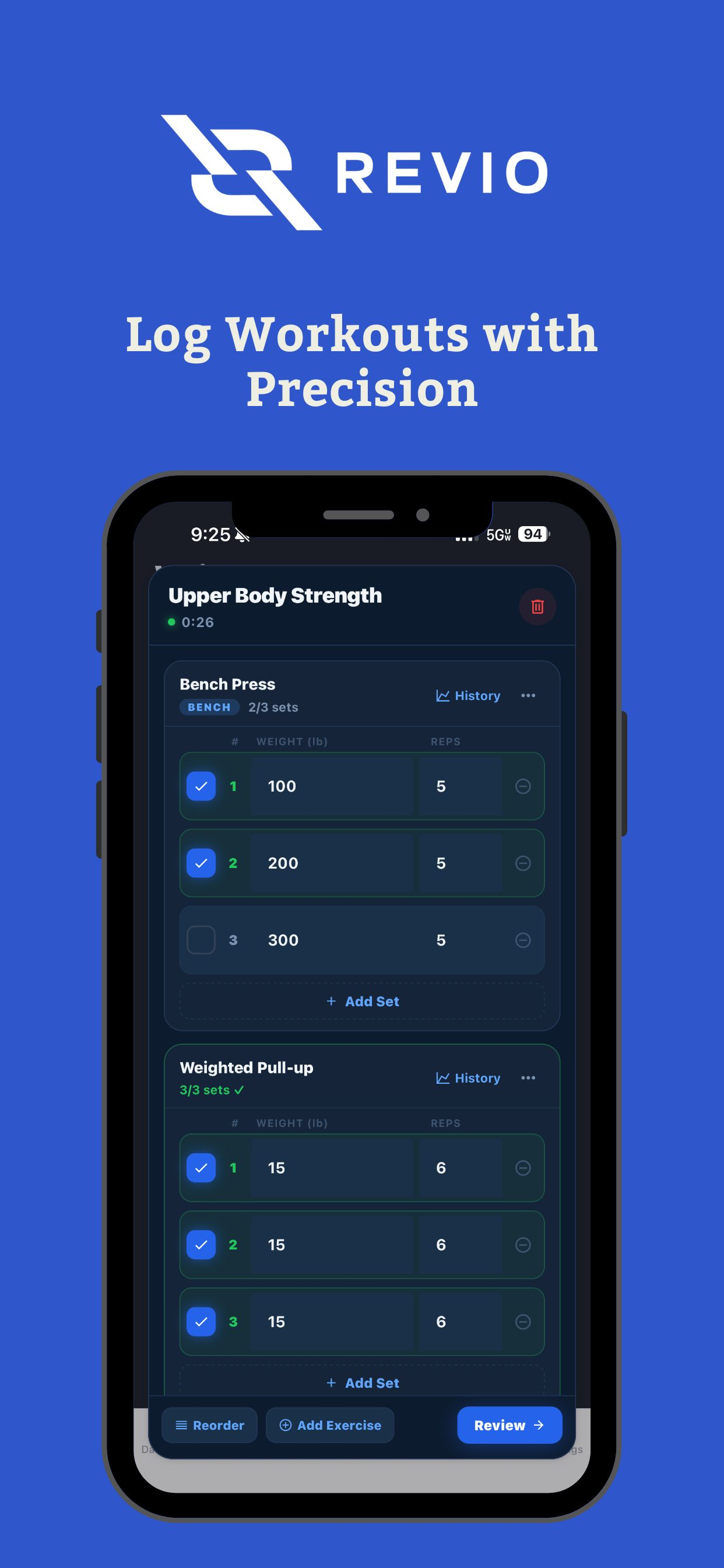 Revio Fitness screenshot 10