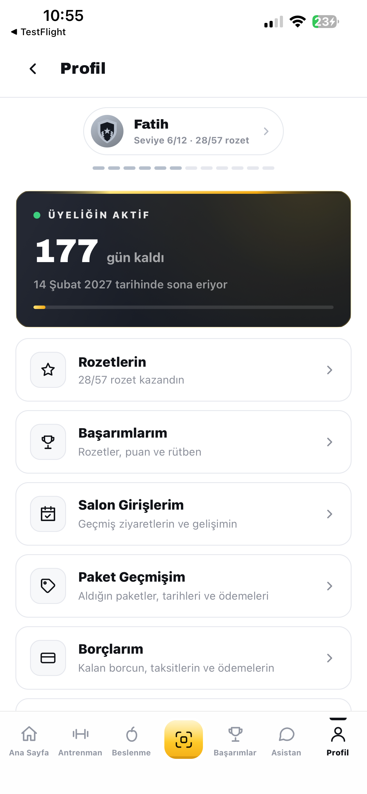 FP Arena OS screenshot 3