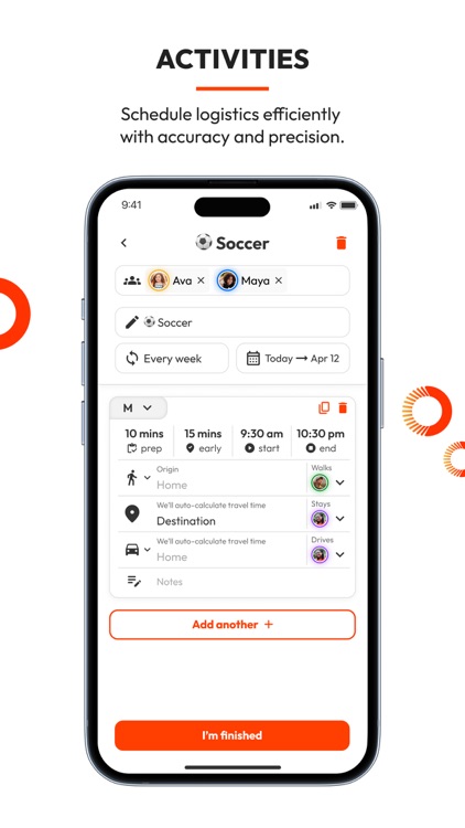 Orgo - Family Scheduling App