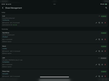 iList - OpenList/Alist Client iPad screenshot