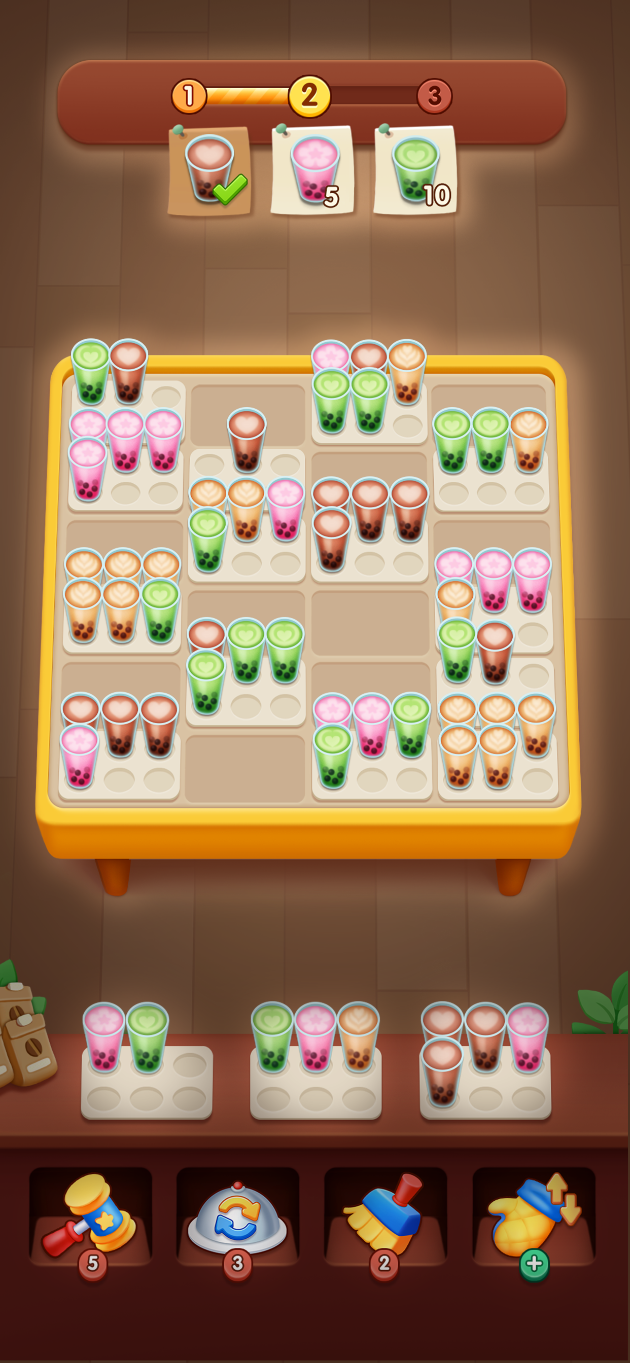 Perfect Drinks Sort Puzzle