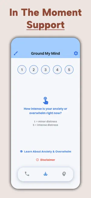 Ground My Mind: Anxiety & Calm screenshot 1