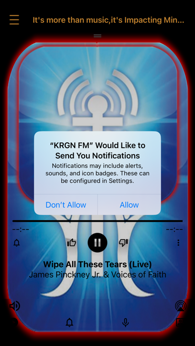 KRGN FM iPhone screenshot 1 - Entertainment app