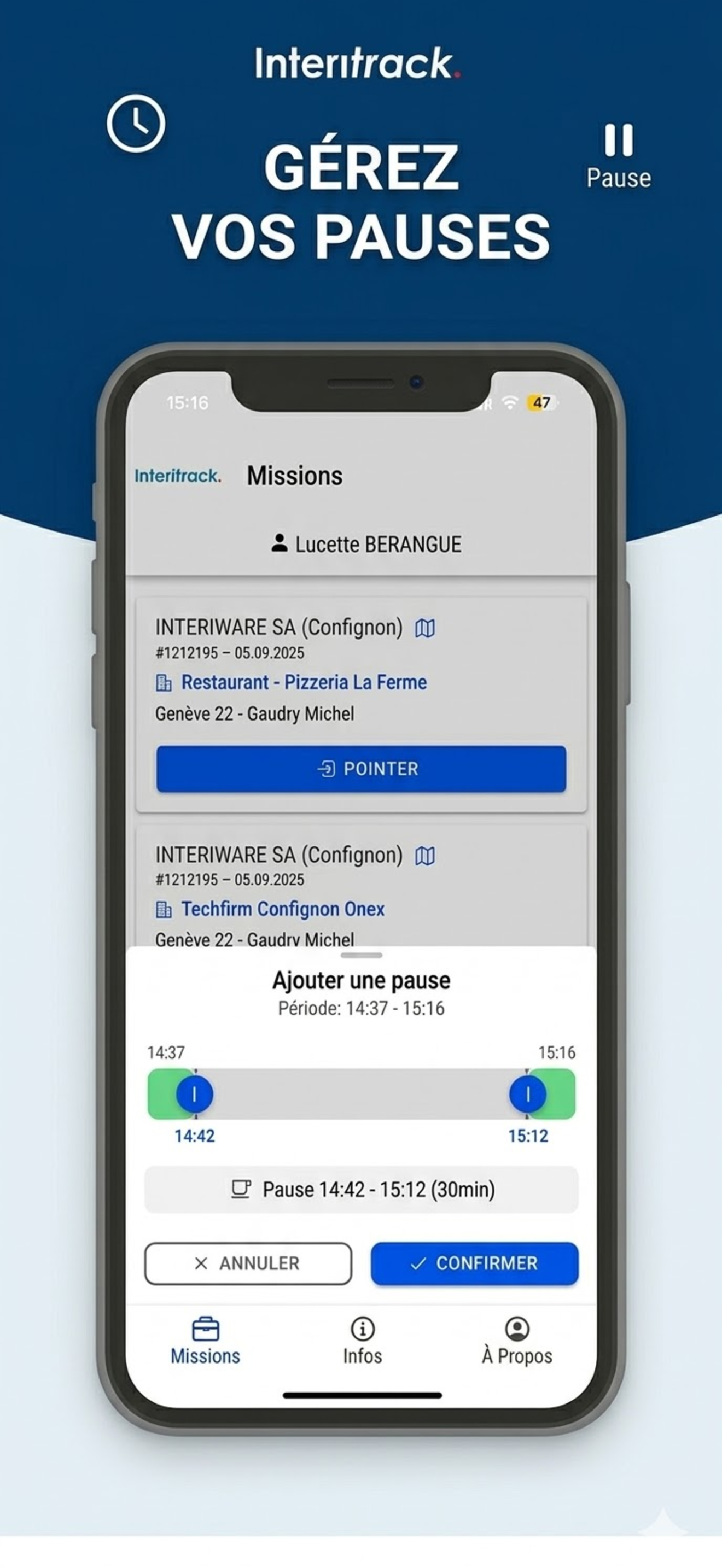 InteriTrack screenshot 2