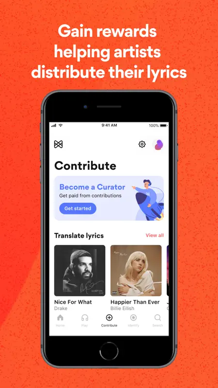 Musixmatch Dynamic Lyrics screenshot 5 of 9