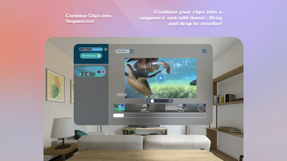 CosmiCut: Spatial Video Editor screenshot 4