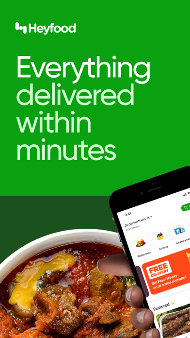 Heyfood - Food Delivery Screenshot