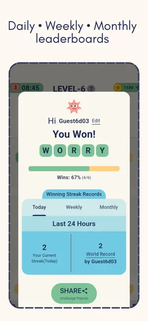 WordLeague Daily Riddle Puzzle screenshot 4