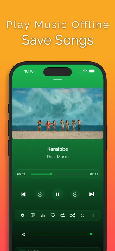 Offline Music Player - Muzika screenshot 1