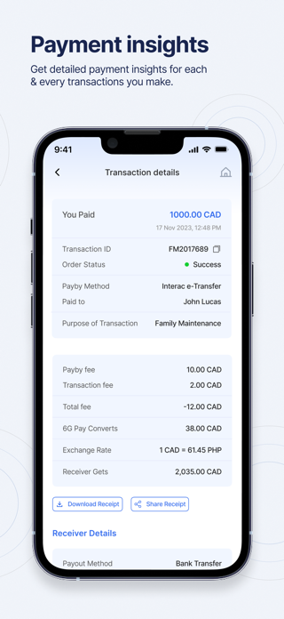 6G Pay Canada Screenshot 5 of 6