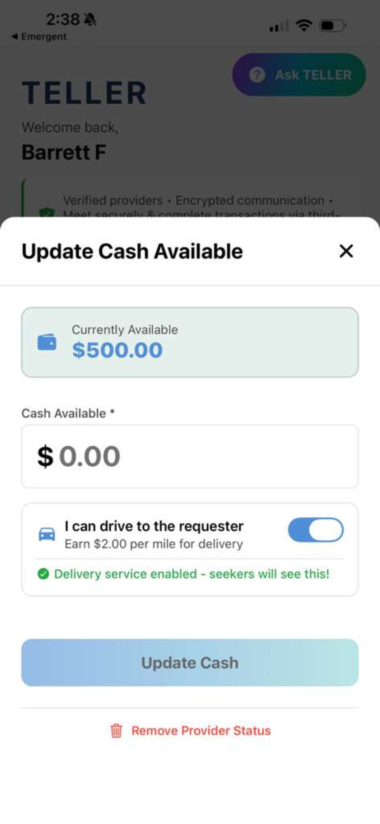 TELLERme screenshot 4