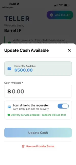 TELLERme screenshot 4