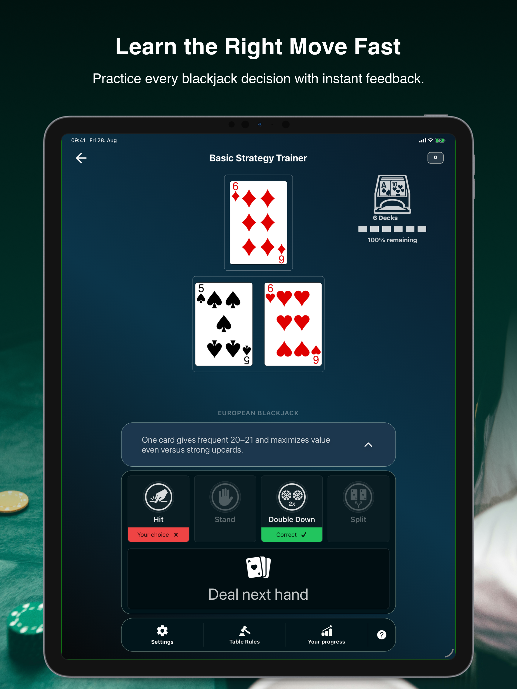 Blackjack Strategy & Counting screenshot 11