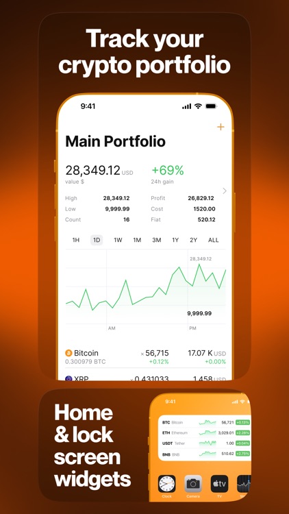 Crypto Pro: Live Coin Tracker screenshot-1
