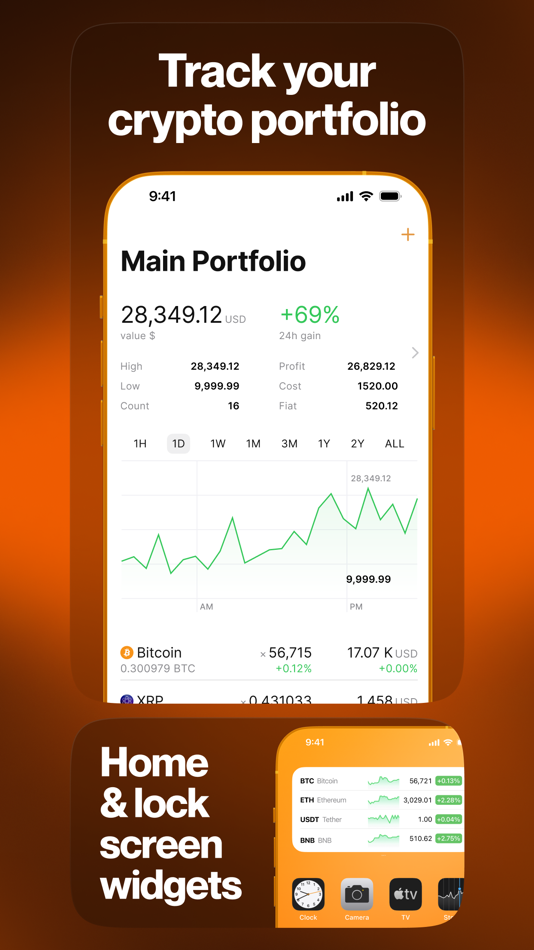 #2. Crypto Pro: Live Coin Tracker (macOS) 由: Crypto Inc.