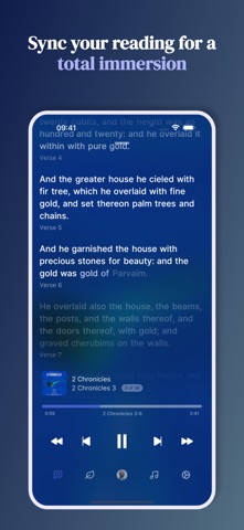 audibible: audio bible app screenshot