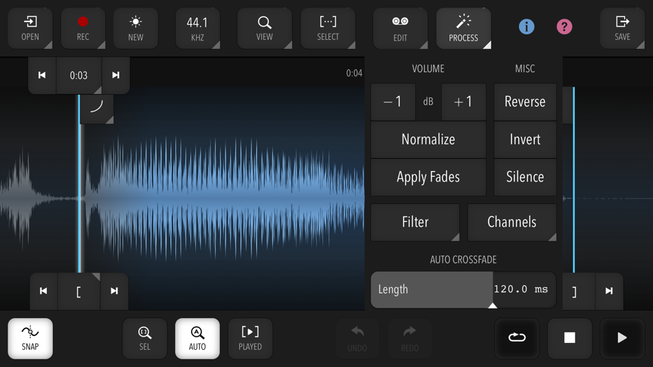 #3. Meow | Audio Editor (iOS) 由: Alexander Ewering
