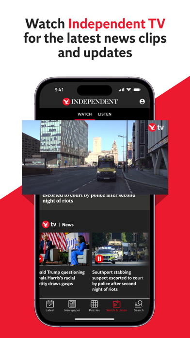 The Independent: Breaking News Screenshot