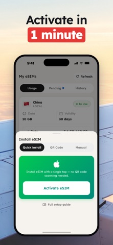 RedSim: Travel eSIM Data Plans Screenshot 4 of 7