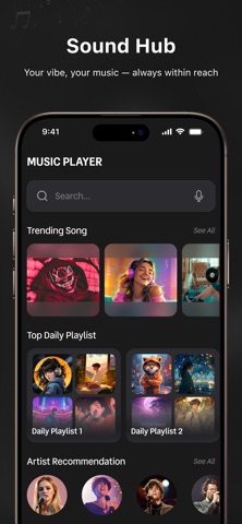 RYT - Music Player iPhone screenshot
