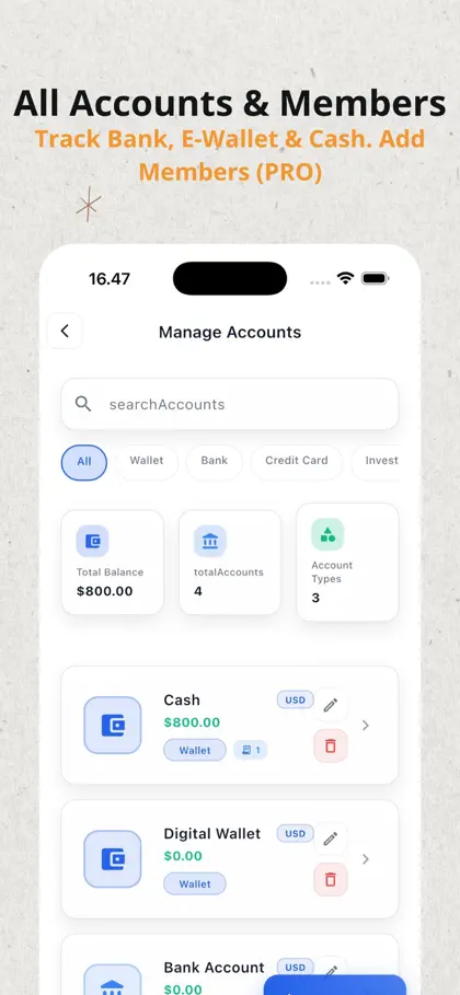 MyMoney Personal Finance ekran görüntüsü 3 / 6