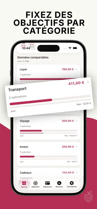 Gestion de budget - Framboise screenshot 4 of 8