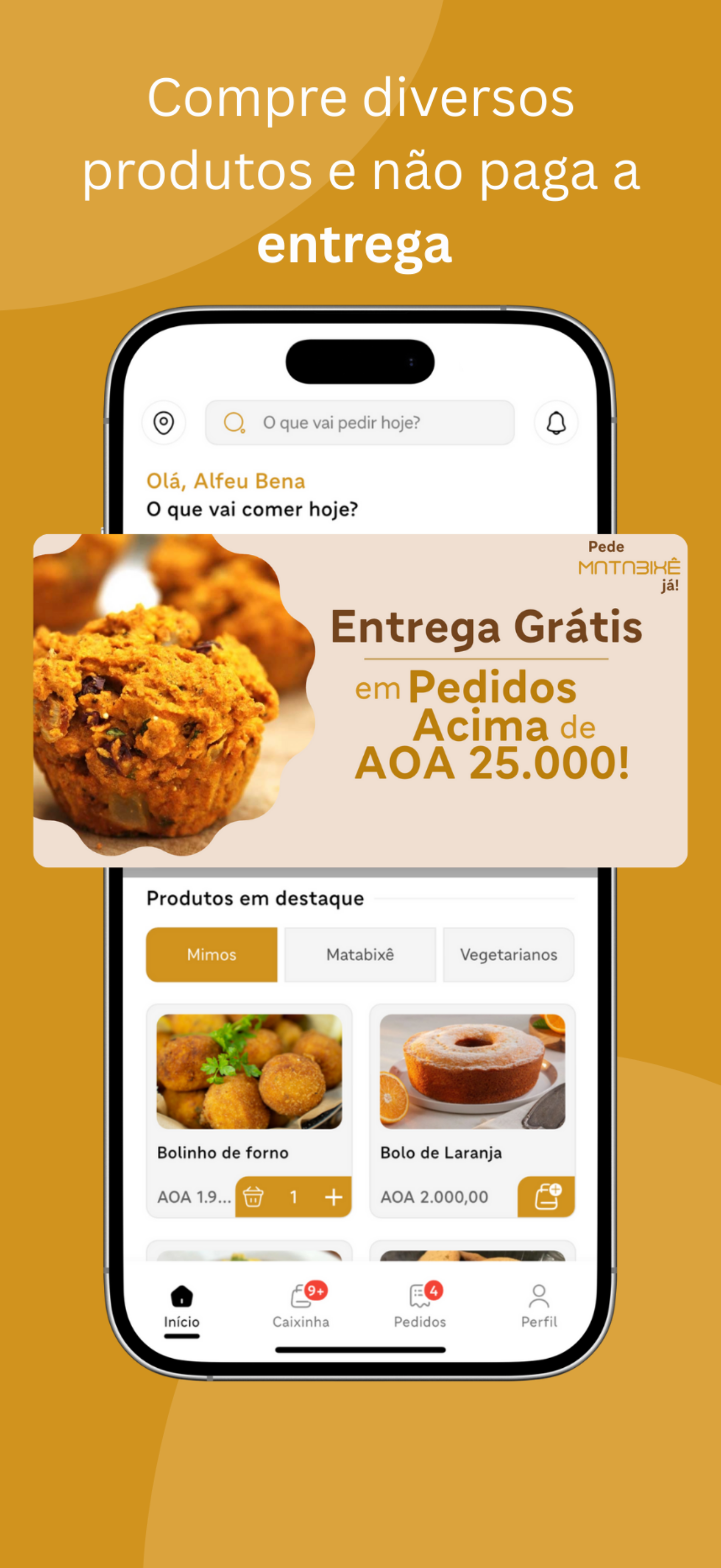 Matabixê: bolos e matabicho