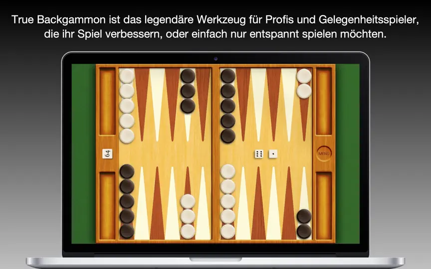 Screenshot von True Backgammon HD auf dem iPhone 1