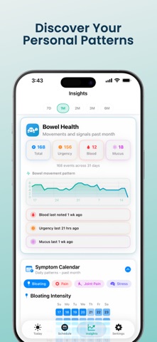 Tract: IBD & IBS Tracker Screenshot 2 of 7