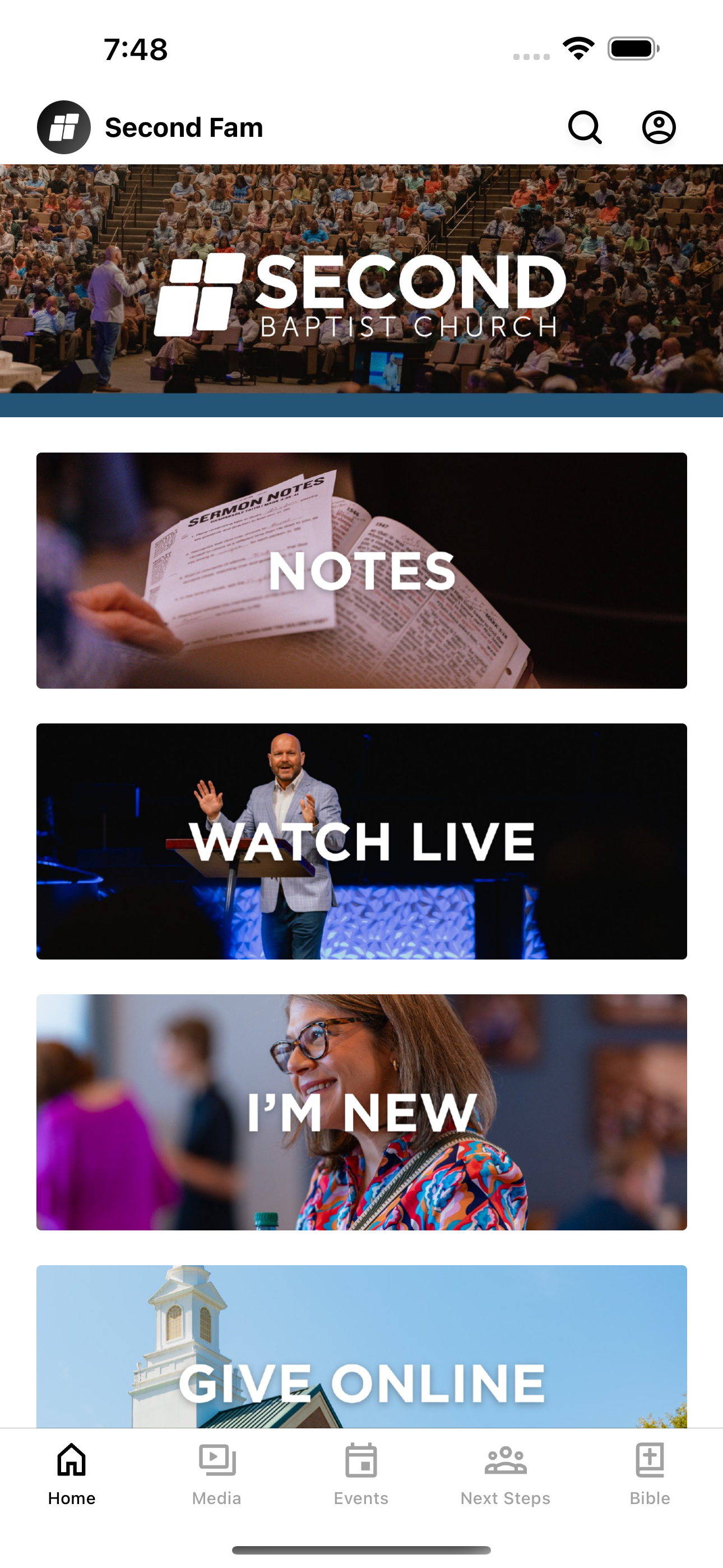 Second Baptist Warner Robins