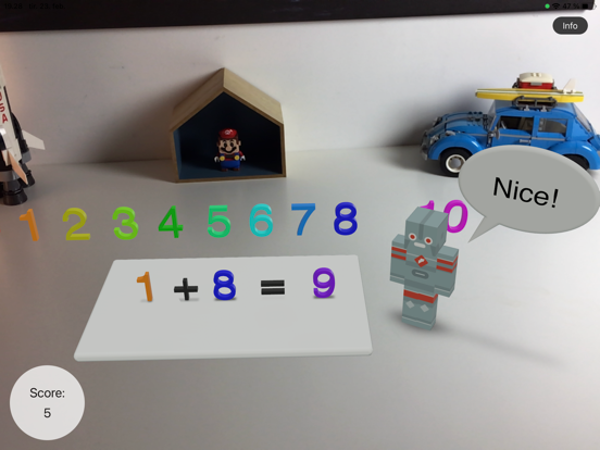 AR Math + iPad screenshot
