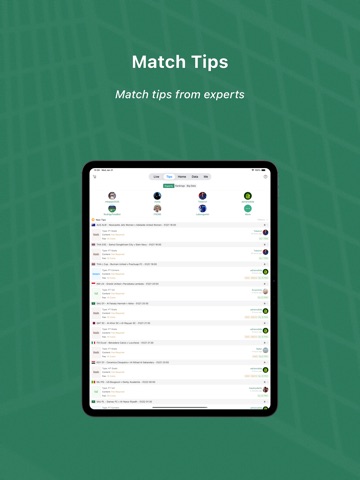 Scoremer - Soccer Live Scores iPad screenshot