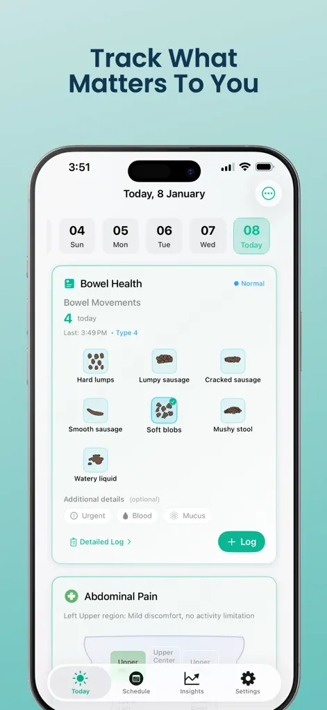 Tract: IBD & IBS Tracker - Health & Fitness App | MWM