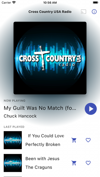Cross Country USA Radio Screenshot